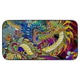 thumbnail image 2 of Fenyluxe Psychedelic Dragon Outdoor Doormat Entryway Indoor Entrance Mat 100% Burlap Felt Anti-Slip Recycled Rubber UV Resistant Stain Resistant Pack of 1 Size 30x18 Inches 19.68*39.37 in, 2 of 6