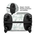 thumbnail image 4 of Balery Luggage Cover Leaf Print Print Suitcase Covers for Luggage Elastic Washable Suitcase Protector Fits 18-32 Inch Luggage-Small, 4 of 9