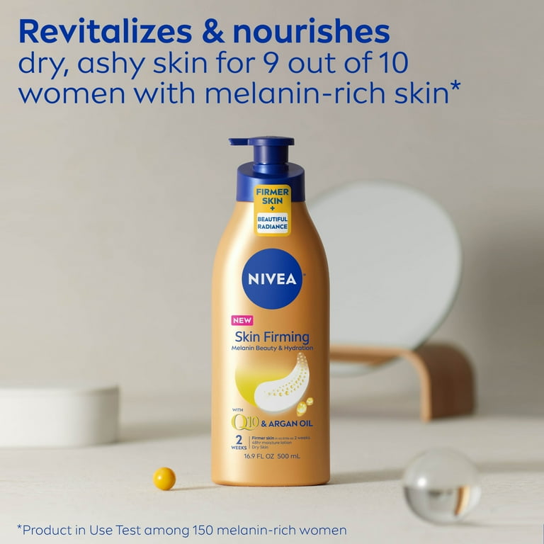 NIVEA Melanin Beauty and Hydration Skin Firming Body Lotion
