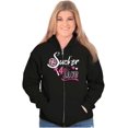 thumbnail image 3 of Sucker For Love Funny Valentines Day Zip Hoodie Sweatshirt Women Brisco Brands S, 3 of 6