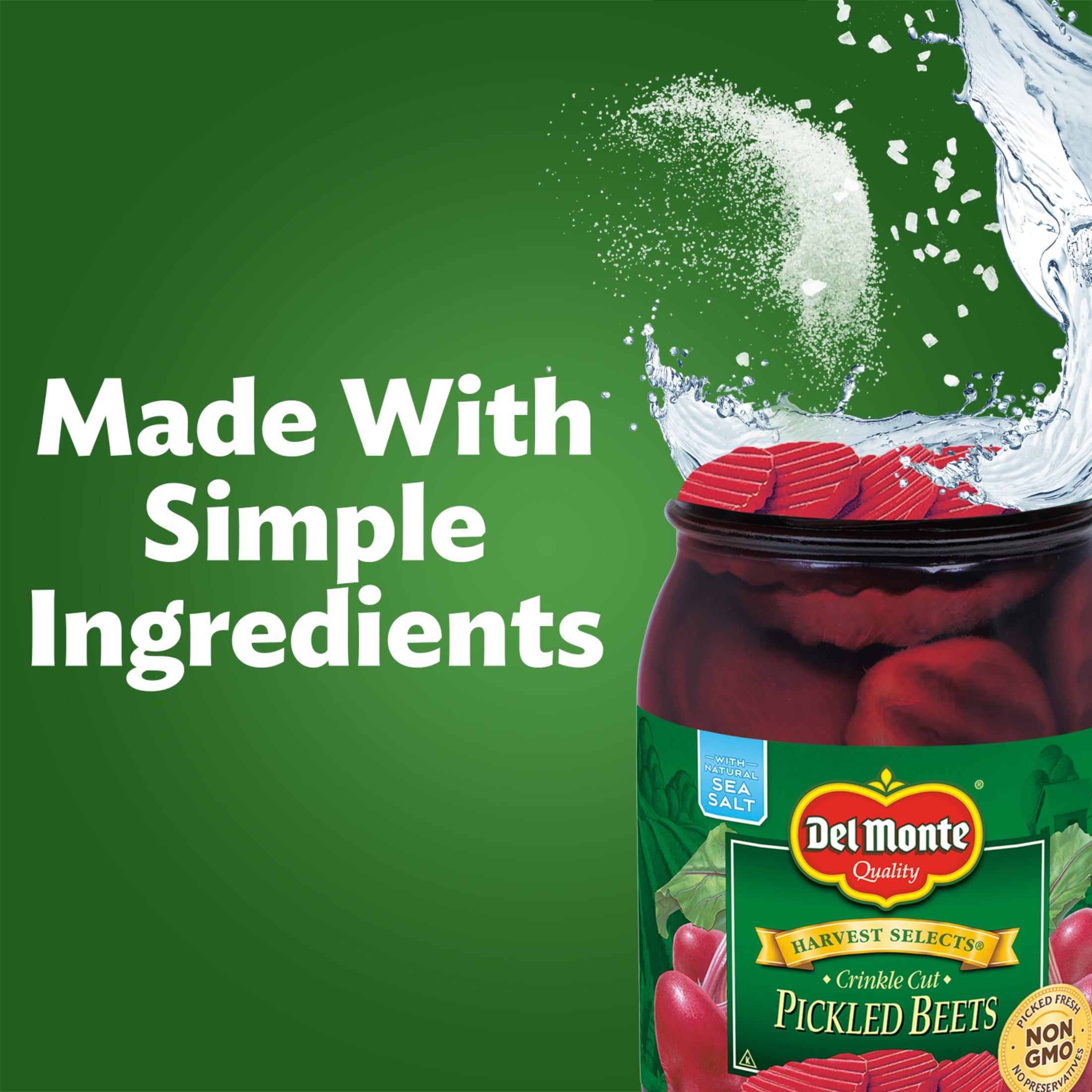 Del Monte Sliced Pickled Beets, 16 oz Jar
