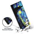 thumbnail image 6 of CoverON Art Design For Samsung Galaxy S22 Ultra Phone Case, Flexible Soft Rubber Slim TPU Cover, Van Gogh Starry Night, 6 of 8
