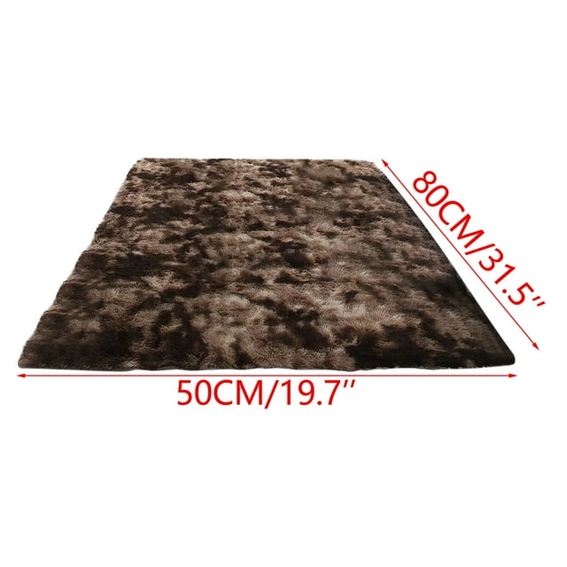 Modern Area Rug For Living Room And Bedroom, Machine Washable Synthetic Microfiber Rectangular Indoor Rug, 100% Non-Slip Backing