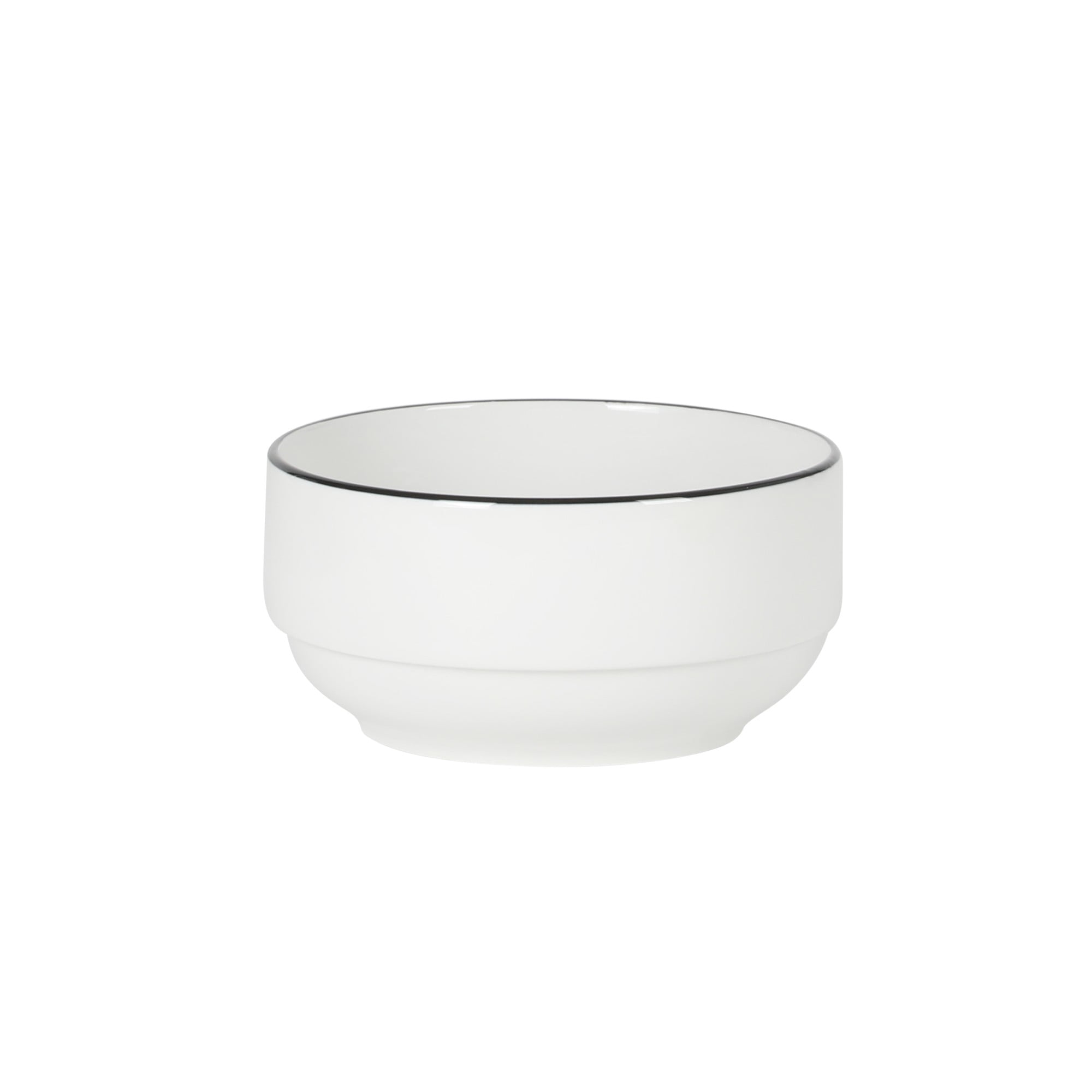 Gibson Home Rothenberg Plates and Bowls 18 Piece Porcelain White Dinnerware Set | Stackable Dishes | Microwave & Dishwasher Safe