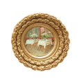 thumbnail image 1 of simhoa Photo Frame Display Living Room Desktop Decors Picture Frame Flower Round, 1 of 7