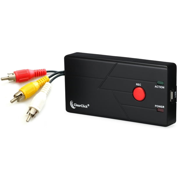 ClearClick Video Capture Stick USB Video Grabber Device To Record