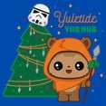 thumbnail image 2 of Boy's Star Wars Yuletide Yub Nub Graphic Tee Royal Blue Large, 2 of 5