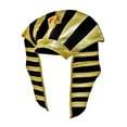 thumbnail image 2 of lionlar Egyptian Pharaoh Hat Props Cosplay Accessories for Club Role Play Rave Festivals, 2 of 9