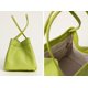 thumbnail image 4 of LHSHID Leather Handbags for Women Square Bucket Bag Stylish Satchel Handbag Tote for Travel Work, 4 of 7