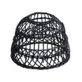 thumbnail image 1 of MERIGLARE Rustic Rattan Weave Retro Chandelier Light Cover for House Dining Table Home Black, 1 of 9