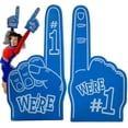 thumbnail image 1 of Foam Hand Foam Fingers, Giant Foam Finger Gladiators Foam Finger, Number 1 Sports Foam Fan Finger For Sports Fans Inspiring Sports WR, 1 of 5