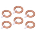 thumbnail image 1 of GUOOL 6 Pcs Crochet en s pour Rideau Portable pour Maison Bar Entrepôt, 1 of 9