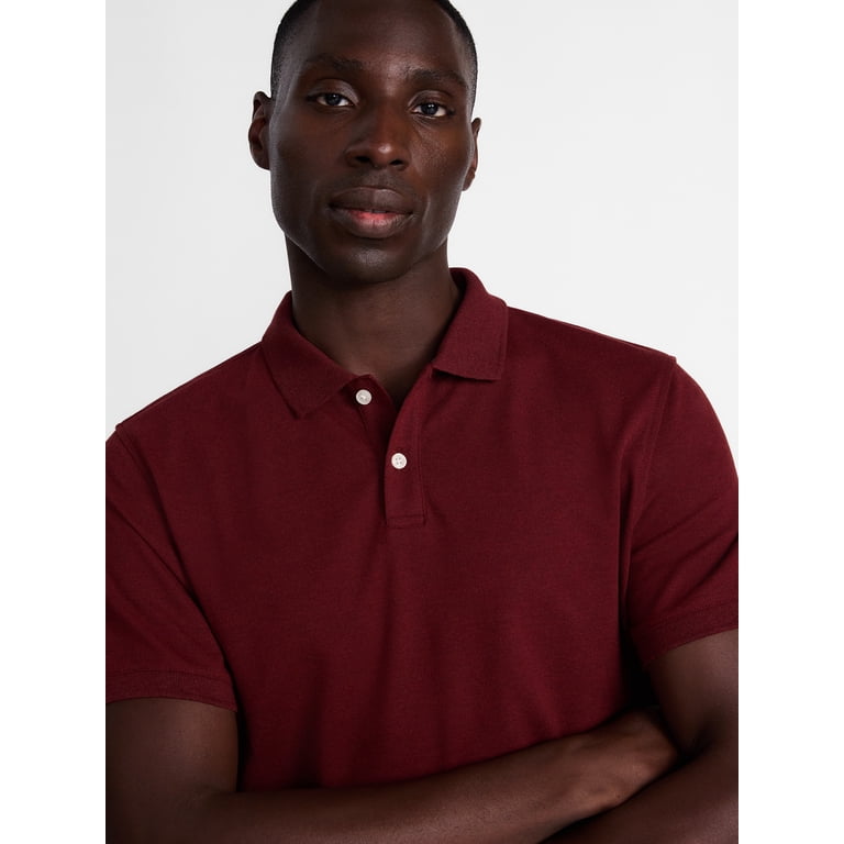George Men's Pique Polo Shirt with Short Sleeves photo 4