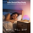 thumbnail image 4 of Despertador Sunrise Ecozy Wood Grain con sonido de ruido blanco, 4 of 7