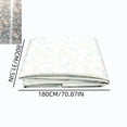 thumbnail image 4 of Sahpxhe Shower Curtain Floral Print Waterproof Eva Shower Curtain Liner,Lightweight Bathroom Bathtub Partition with Reinforced Holes and Hooks,70.9X31.5in,Multicolor-B, 4 of 7