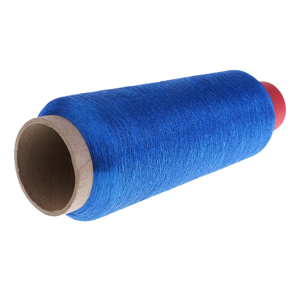 Dark Blue dailymall 3000 Meters Metallic Embroidery Thread Spools Cones for Needlepoint Supplies 