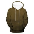 thumbnail image 4 of Enjoytime Men's Fashion Hoodies & Sweatshirts Gradient Long Sleeve Pullover Tops Casual Loose Fall Winter Plus Size Clothing Brown XXXL, 4 of 6