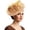 Khaki, variant on SRZYMJ Floral Wedding Hat for Womens Tea Party Fascinators Kentucky Derby Hats