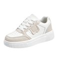 thumbnail image 3 of Willtoo Unisex Platform Sneakers Lace Up Lightweight Casual Board Shoes Breathable Fashion Walking Shoes for Men Women Daily Wear, 3 of 6