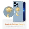thumbnail image 3 of Sun MoonClear Case for iPhone 13 Pro,Transparent Soft TPU Bumper Full Cover Case, 3 of 5