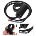 thumbnail image 3 of unbranded Interruptor De Luz Para Manillar 7 Octavos En Motocicleta Color Negro Duradero, 3 of 8