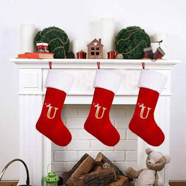 Decoraciones navideñas, adornos navideños, regalos navideños, letras grandes de Navidad, medias navideñas, lindo colgante de árbol de Navidad a rayas, decoraciones navideñas, decorar, decorar