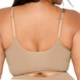 thumbnail image 6 of YITTY Nearly Naked Shaping Plunge Bra, Taupe, 3X/4X, 6 of 7
