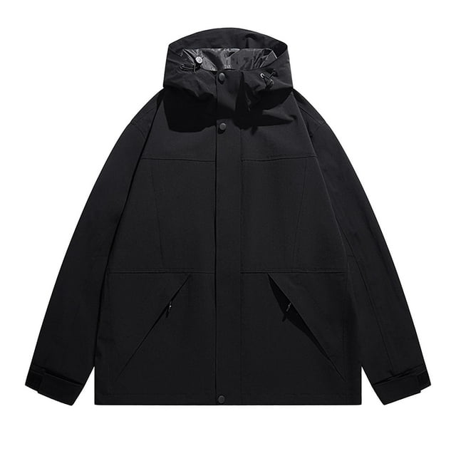 Ailaofu Women Casual Hooded Trenchcoat Long Sleeve Outdoor Basic Jacket Lightweight Windbreaker for Daily Wear Travel
