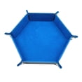 thumbnail image 4 of Bandeja de dados plegable Soporte de caja de almacenamiento multifuncional Dados hexagonales portátiles Baoblaze bandeja de dados, 4 of 8