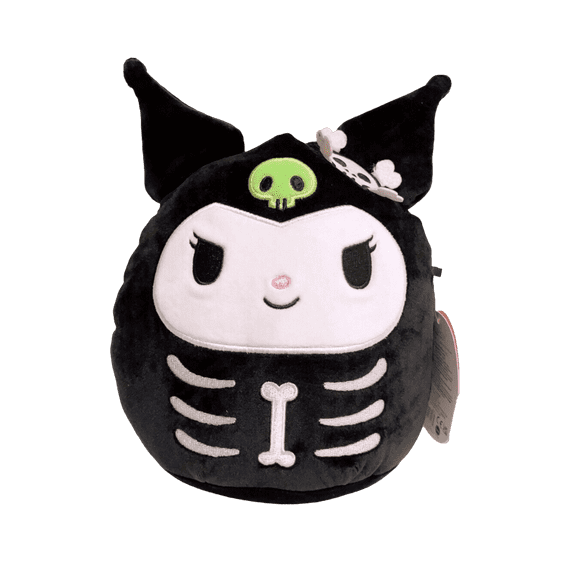 Squishmallows Skeleton Kuromi Collectible Soft & Squishy Stuffed Animal Toy - Add to Your Squad - Gift for Kids, Girls & Boys - 8 Inch