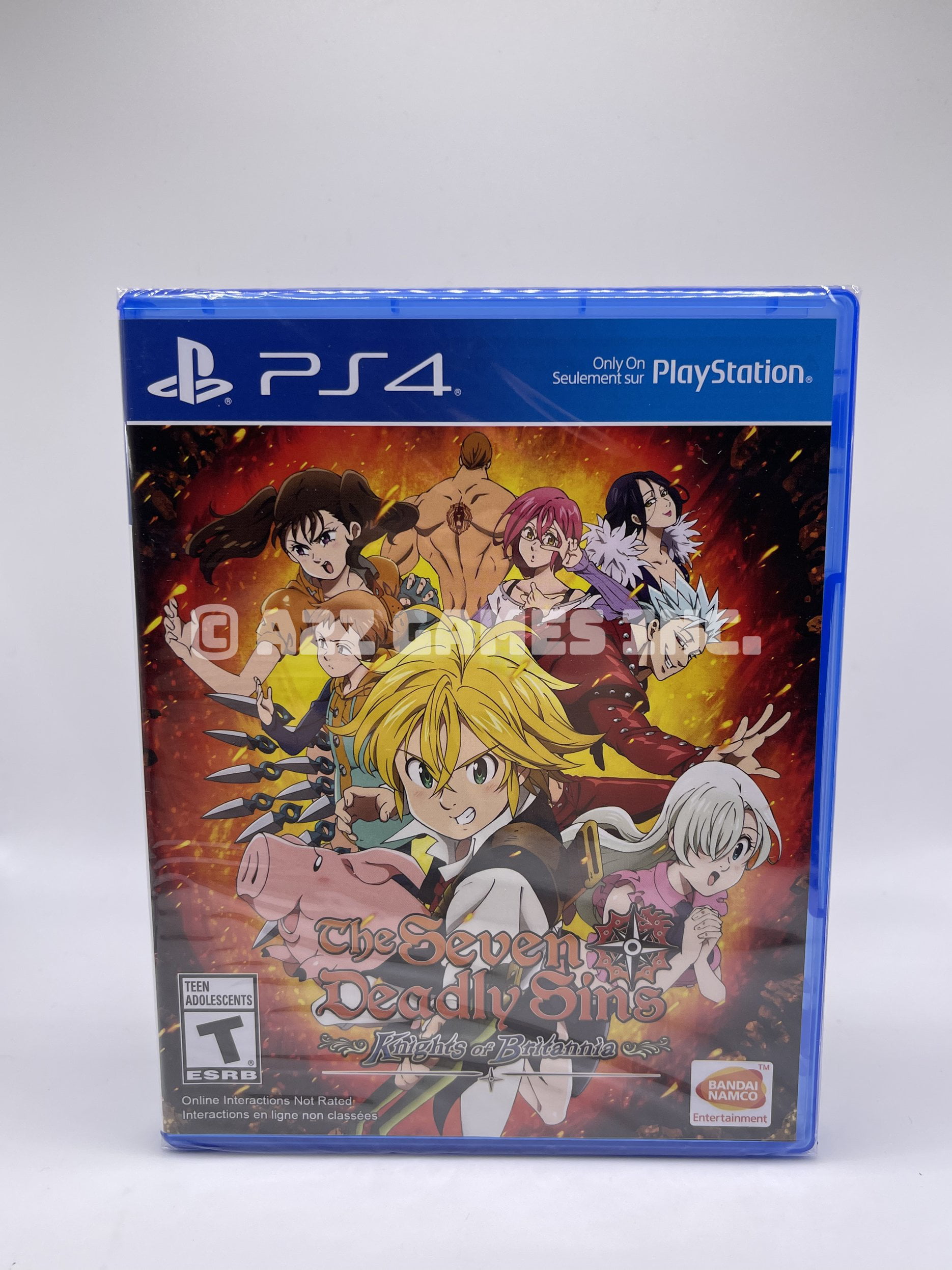 Yoghurt areal pause The Seven Deadly Sins: Knights of Britannia PS4 - Walmart.com