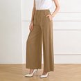 thumbnail image 4 of Pantalon Décontracté Confortable à Jambes Larges pour Femmes, 4 of 9