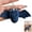 Blue, variant on Halloween Pumpkin Plush Keychain, Soft Cartoon Hat Pendant for Backpack Keys and Car Decoration
