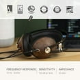 thumbnail image 2 of MEZE AUDIO | 99 Classics Walnut Silver | Wooden Closed-Back Headphones for Audiophiles | Gaming | Podcasts | Home Office | Wired Over-Ear Headphones with Mic and Self Adjustable Headband, 2 of 10
