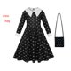thumbnail image 1 of Disfraz de Wednesday Addams para niña, novedad de 2023, Vestidos para niñas, Vestidos de fiesta de malla, disfraces de carnaval de 3 a 12 años, 3T (etiqueta 110) Gao Jinjia LED, 1 of 2