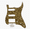 Bronze Pearl, variant on LOOKSEVEN 3-Ply 11-Hole SSH Strat Guitar Pickguard with Mount Screws, Multi-Color Scratch Plate for Stratocaster Style Electric Guitars-Cream（3 Ply)