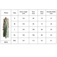 thumbnail image 4 of EASYBRA Women V Neck Pleated Maxi Dress Short Sleeve High Waist Solid Color Elegant Summer Long Dress, 4 of 4