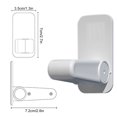 thumbnail image 3 of DPTALR Door Handle Safe Lock Children's And Baby's Avoid Pinch Hand Tool Avoid Cats And Dog Door Opening No Punching Avoid-theft Door Protective Drawer Lock, 3 of 9