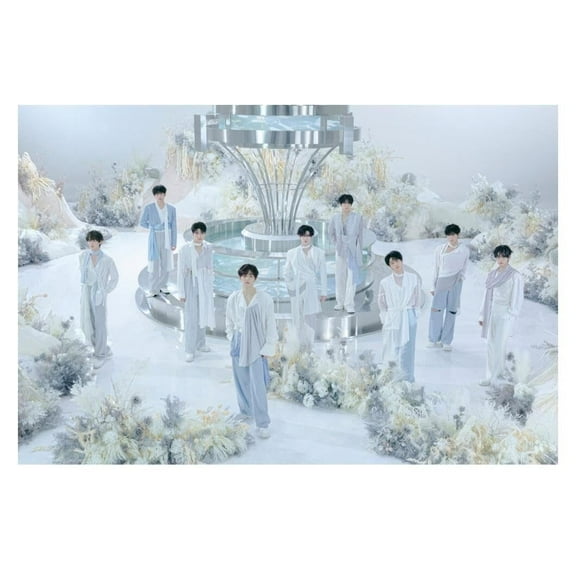 Zerobaseone Zb1 Kim Jiwoong Poster(10) Blue Paradise Album Hide Concept Photo Print K-Pop Home Decor For Living Room Aesthetic Kpop Male Boys Group Boy Band