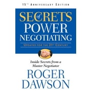 Secrets of Power Negotiating, 15th Anniversary Edition: Inside Secrets from a Master Negotiator, Pre-Owned (Paperback)