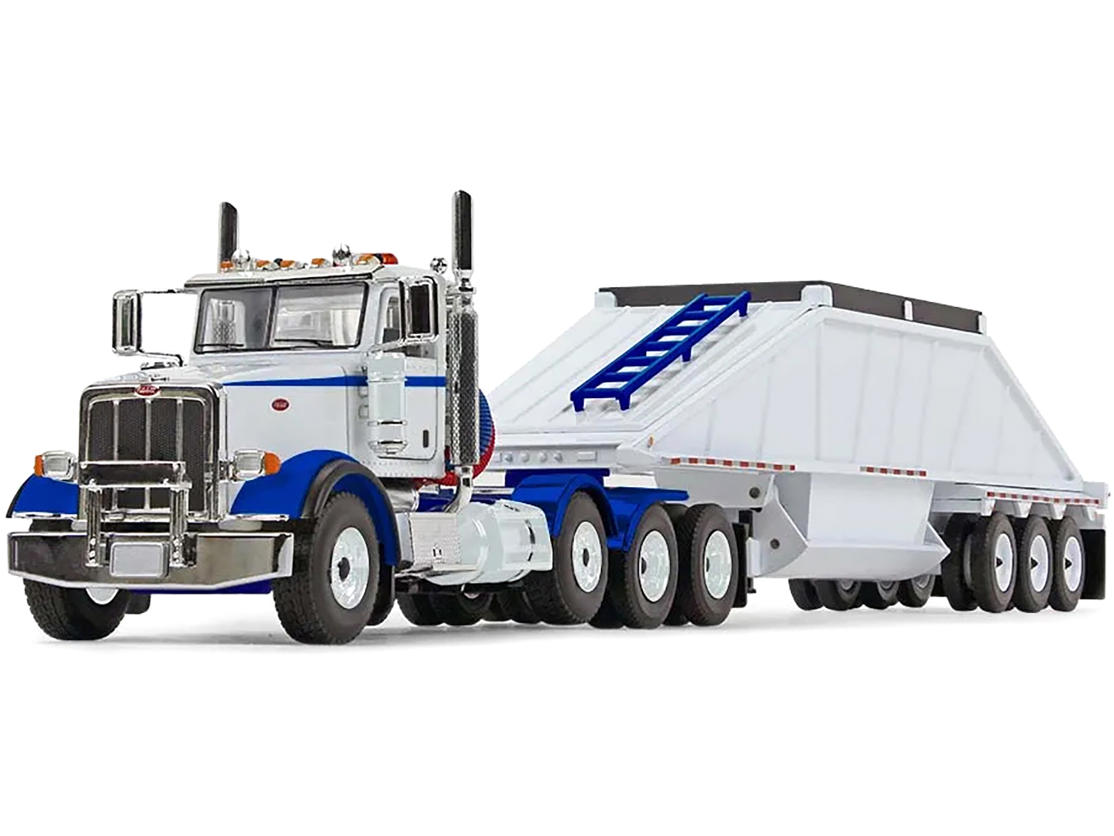 doug様 1/64 Red Western Star 49X w/ Ox Bodies Dump & Beaver Tail