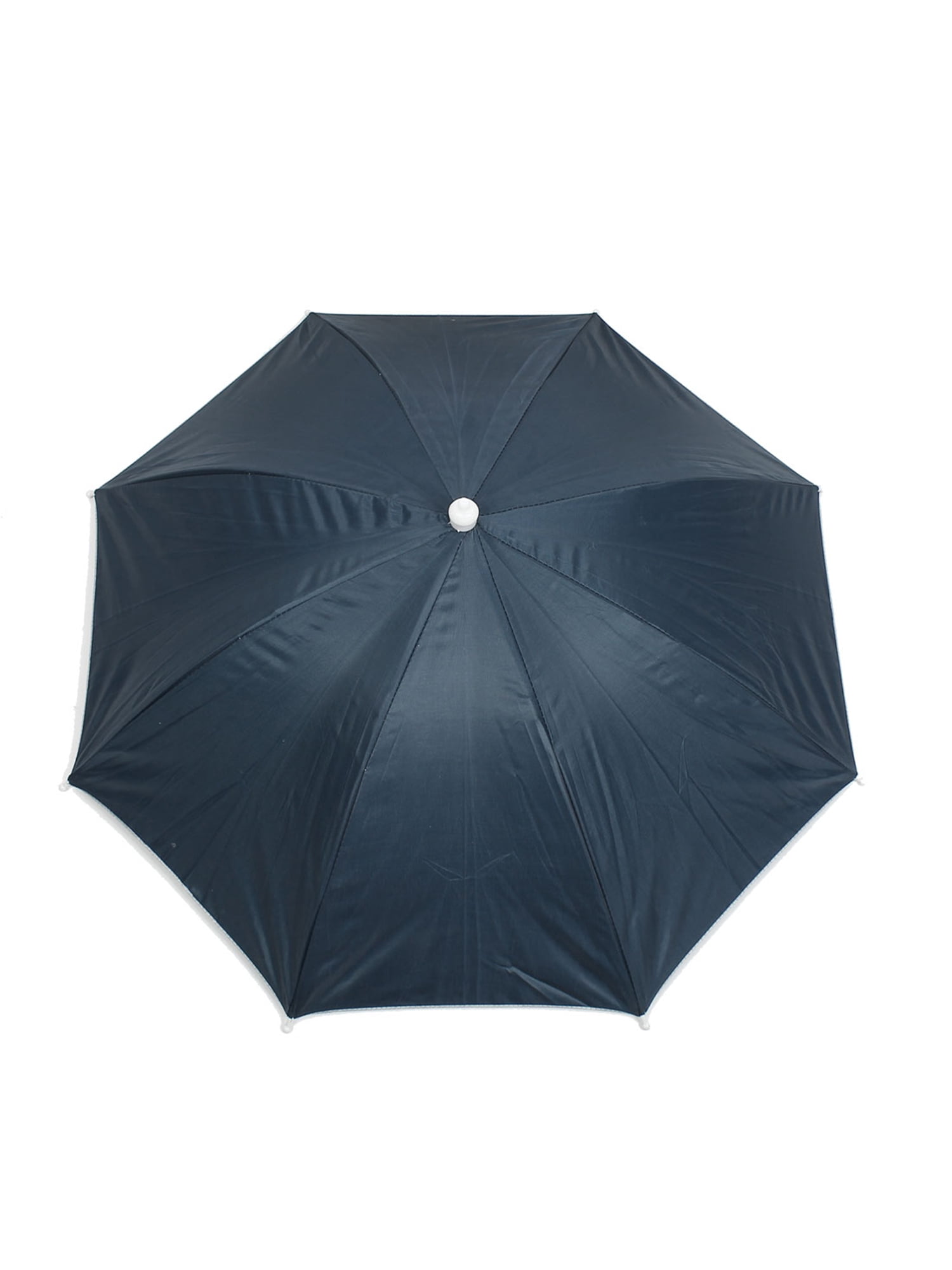 Camping Hiking Beach Stretchy Headband Umbrella Hat Headwear Steel Blue