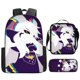 thumbnail image 1 of Set de mochilas Undertales Anime School de 3 piezas con bolsa de hombro, 1 of 3