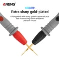thumbnail image 4 of paramount ANENG 1 Pair Universal Piercing Multimeter Test Probe Conversion Pin Positive Negative Tester Replaceable Detachable, 4 of 6