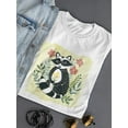 thumbnail image 3 of Floral Forester I T-Shirt Women -Grace Popp Designs, Female 3X-Large, 3 of 4