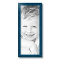 thumbnail image 2 of ArtToFrames 8x20 Inch Distressed Blue Picture Frame, This Blue Wood Poster Frame is Great for Your Art or Photos, Comes with Regular Glass (4481), 2 of 8