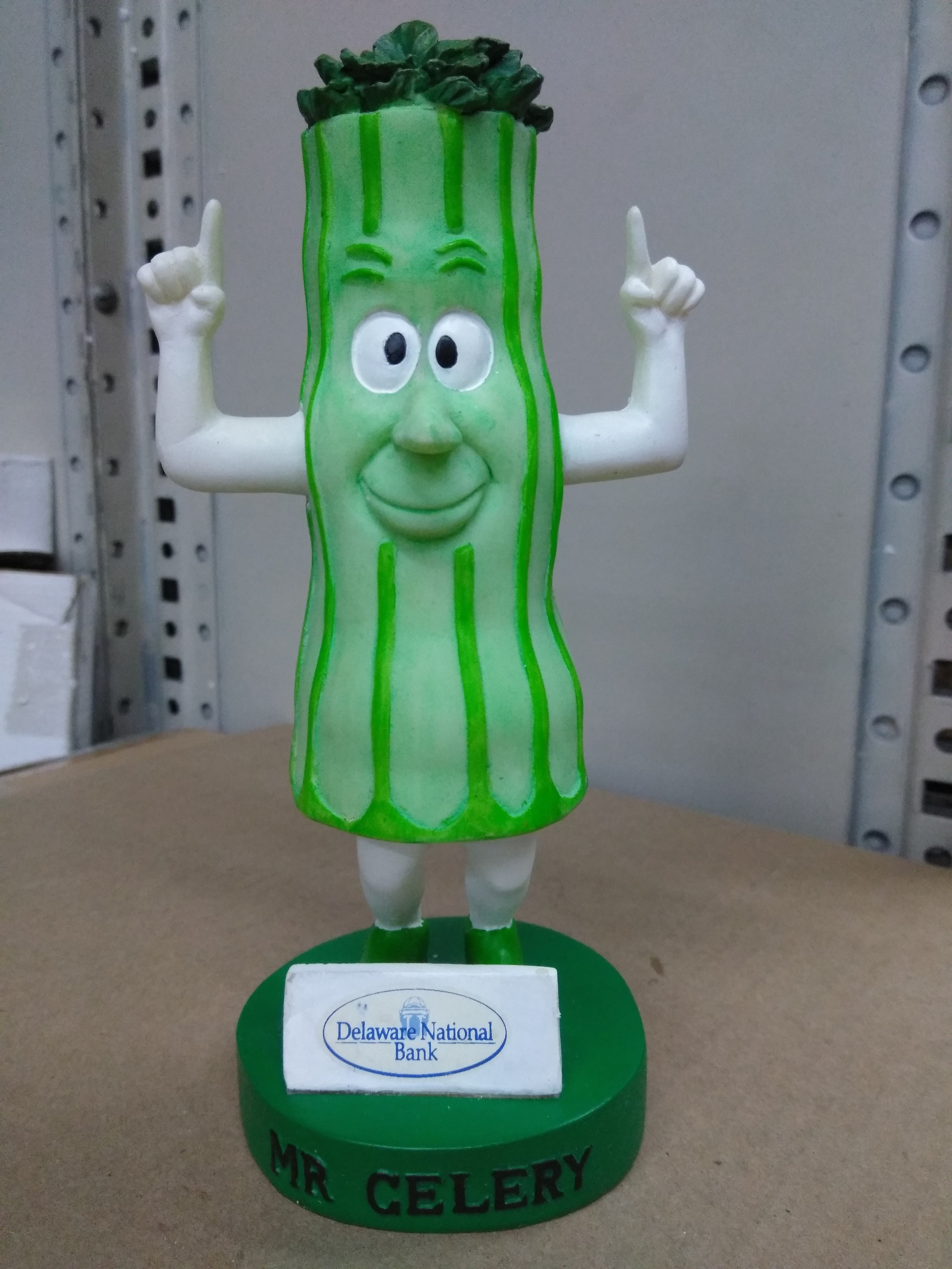 Mr Celery Wilmington Blue Rocks Bobblehead MiLB