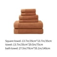 thumbnail image 3 of RKSTN 6-Piece Cotton Towel Set, Red, 3 of 3