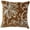 Brown, variant on Chenille Chateau Vintage Floral Design 18" X 18" Decorative Throw Pillow, Color Brown