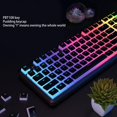 thumbnail image 2 of Teclas gruesas Pbt retroiluminación YONGSHENG 108 teclas OEM Perfil Pudding Keycap, 2 of 5